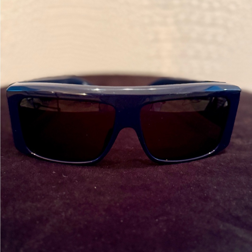 BALENCIAGA Navy Blue Sunglasses (BB0002S/004) - Picture 6 of 12
